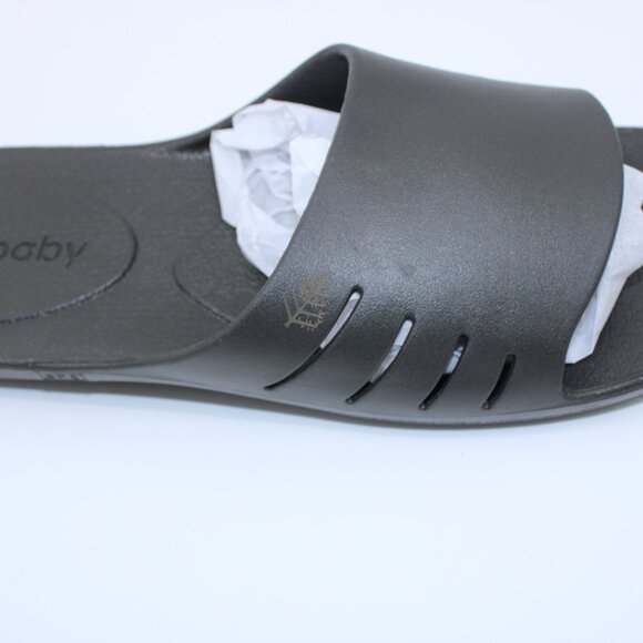 Yeah Baby Unisex Black Cloud 9 Spa Sandals L - Picture 5 of 8